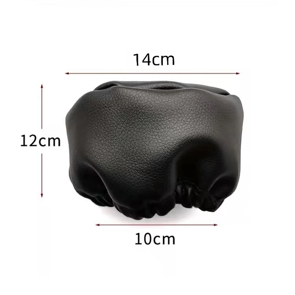 

1 шт. универсальная защитная крышка топливного бака, подходит для экскаваторов, грузовиков, фургонов, пылезащитная, водонепроницаемая, эластичная, из искусственного материала, черный