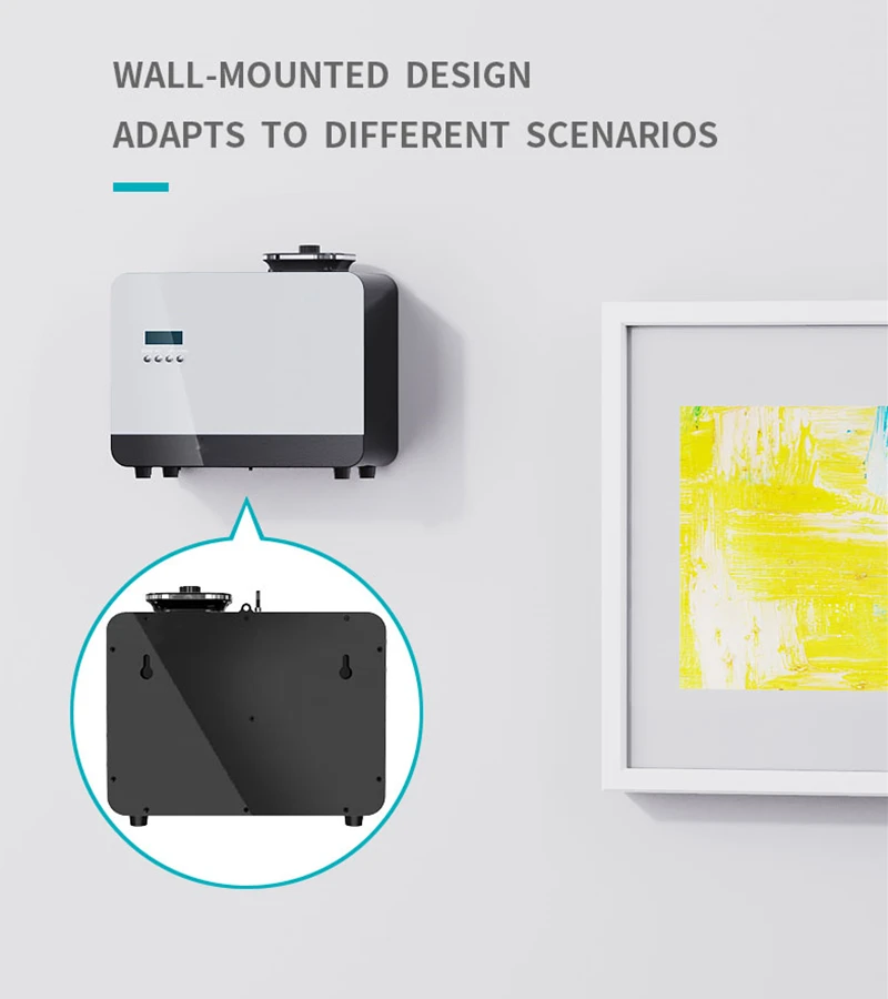 Ароматический диффузор для комнаты 800 мл функция таймера эфирных масел умный