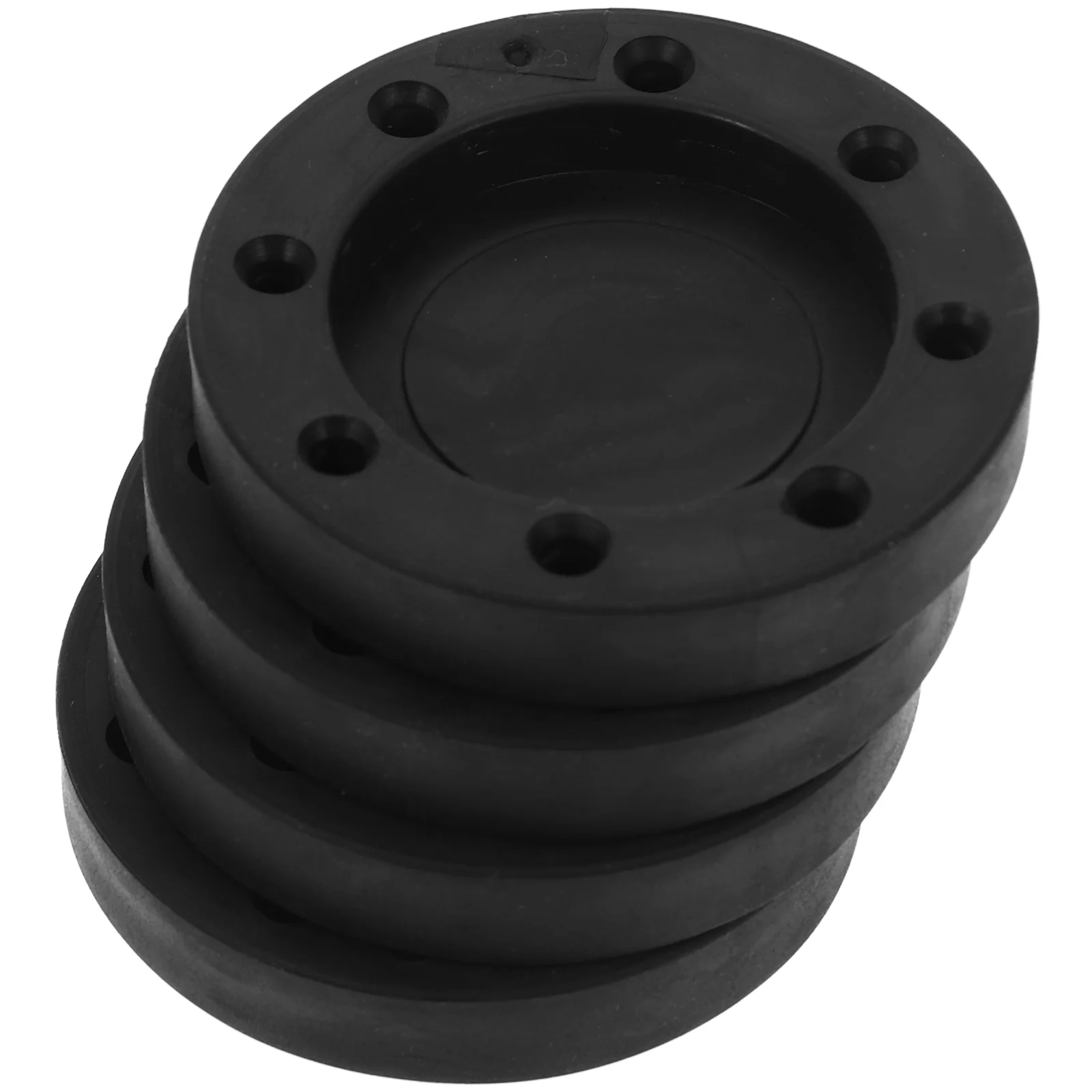 

4 Pcs Easy Clean Washing Machine Mat Stabilizer Pads Increased Anti Vibration Tpe Soft Glue Washer