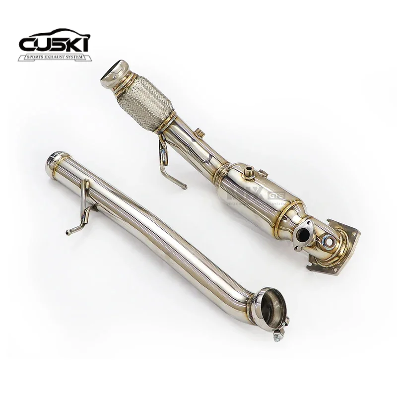 Автомобильные выхлопные детали из нержавеющей стали для Jeep Wrangler Rubicon JL 2.0T 2018-2020