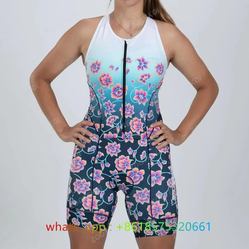 Летний велосипедный комбинезон Zootekoi без рукавов