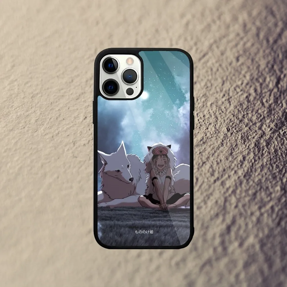Чехол для телефона M-Mononoke Anime H-Hime iPhone 16 15 14 13 12 11 Plus Pro Max Mini Magsafe с магнитной