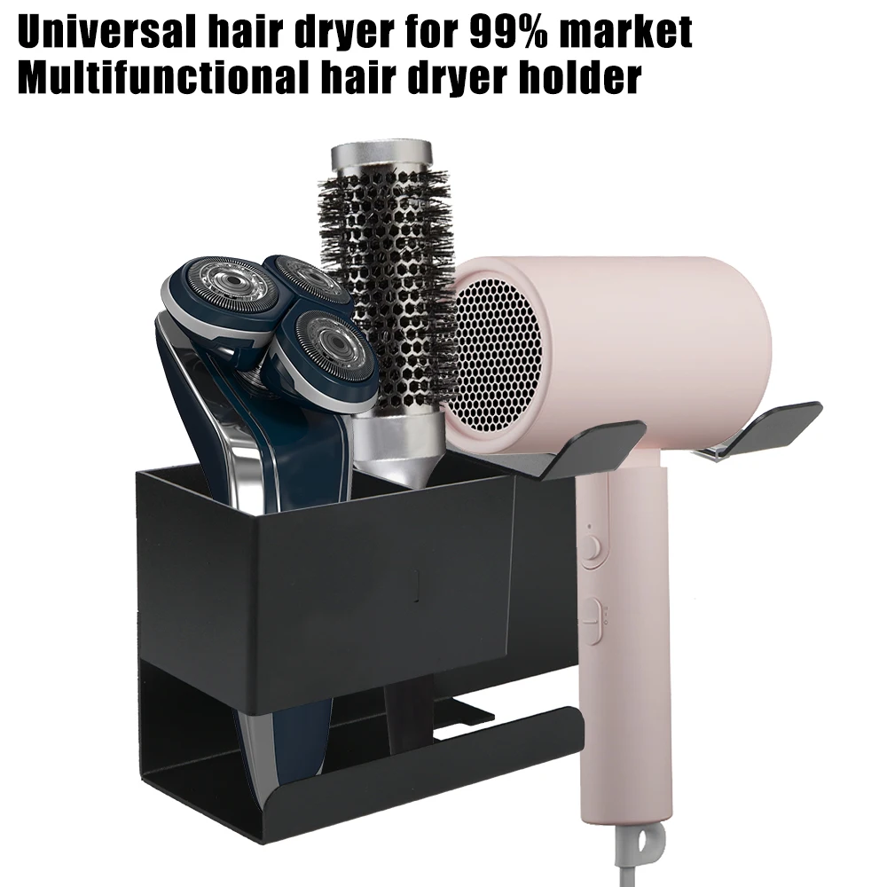 

Настенный держатель-вешалка для сушки волос