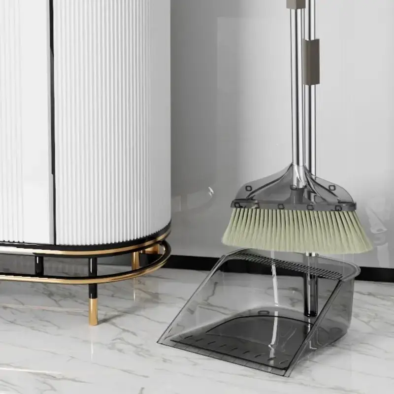 Набор из 2 шт. складная метла набор совок прозрачная вертикальная лопата