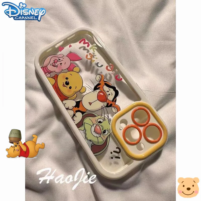 

Disney Winnie Kawaii Iphone14 Promax чехол для телефона Новый универсальный Iphone13 Tigger 11 мультфильм 12 анти-осенний подарок для студентов