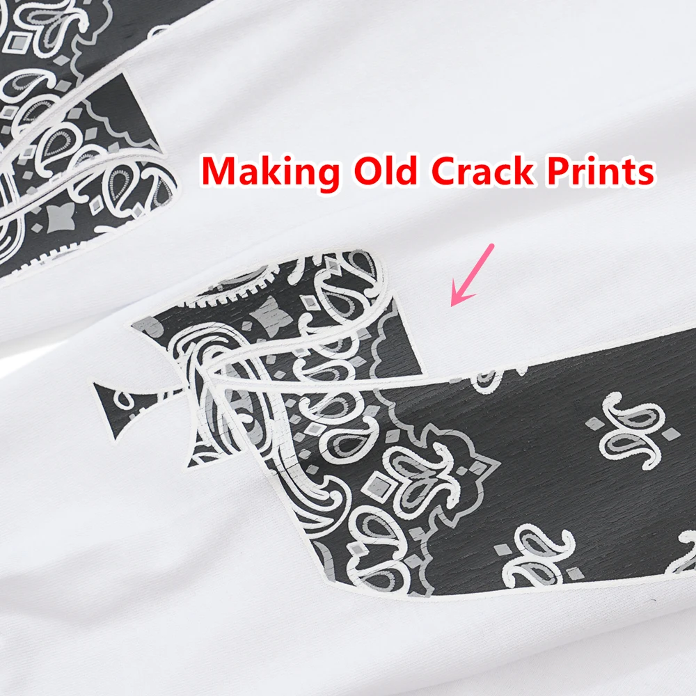 Мужская футболка с длинным рукавом свободного покроя