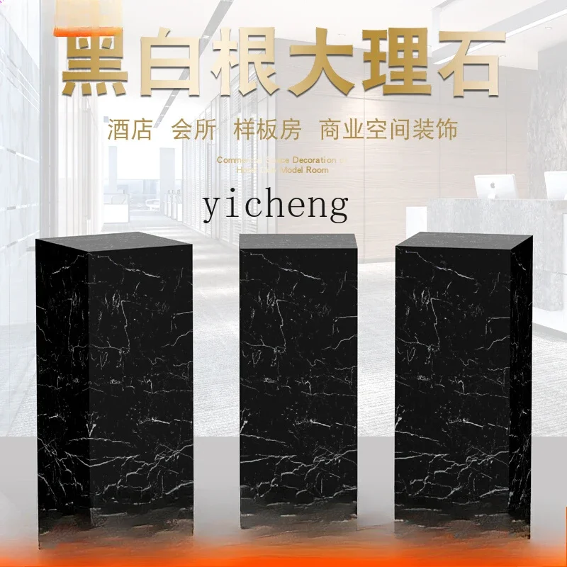 ZC натуральный мрамор скульптура стол каменный пирс орнамент вестибюль