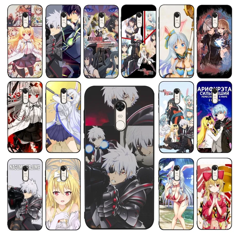 Arifureta чехол для телефона для Redmi 5 6 7 8 9 10 plus pro 6 7 8 9 A GO K20 K30 K40 pro plus F3 Fundas
