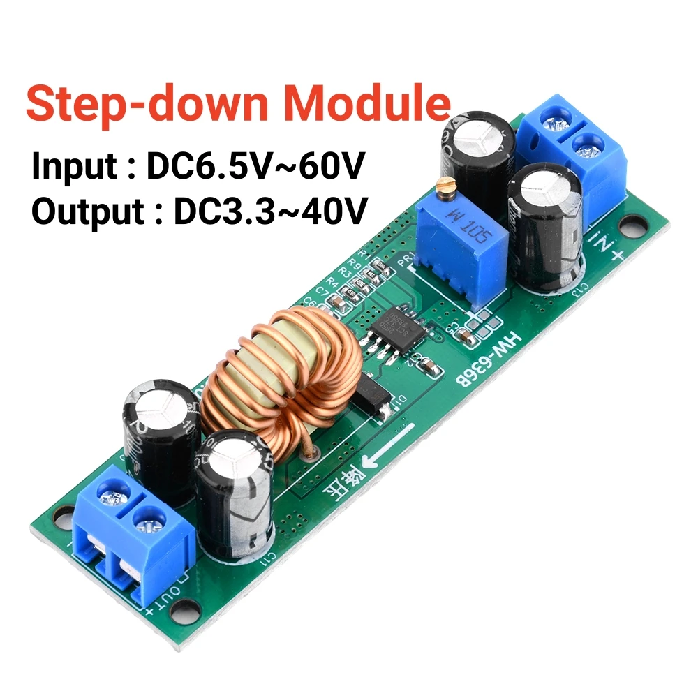 

Регулятор питания diymore 60V 48V 36V 24V до 19V 12V 9V 5V 3V
