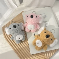 1pcs koala plush doll keychain cute kawaii mini plush doll car bag keychain pendant couple childrens doll toys accessories