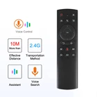 G20S умный голосовой пульт дистанционного управления Мини Беспроводная воздушная мышь клавиатура для Android TV Box G20S для гироскопа ИК обучения 2,4G RF