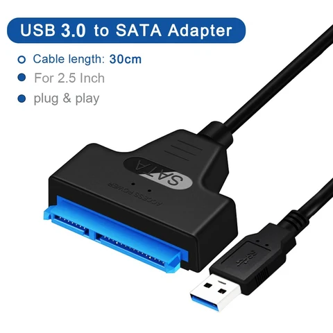 Кабель-переходник kebidumei USB 3.0 в SATA для 2, 5-дюймового HDD/SSD