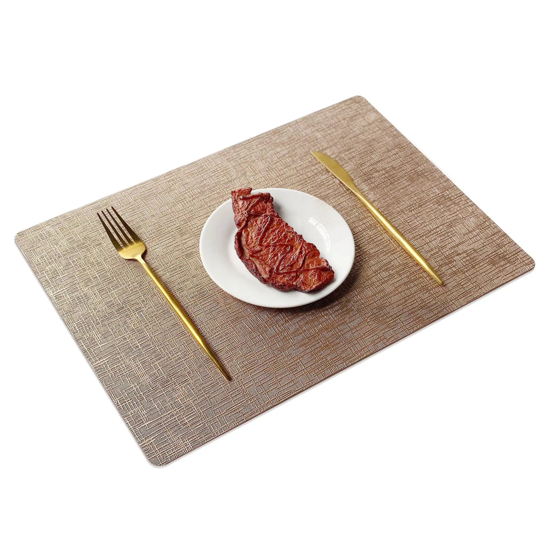 

Двусторонний металлический коврик для стола, ПВХ