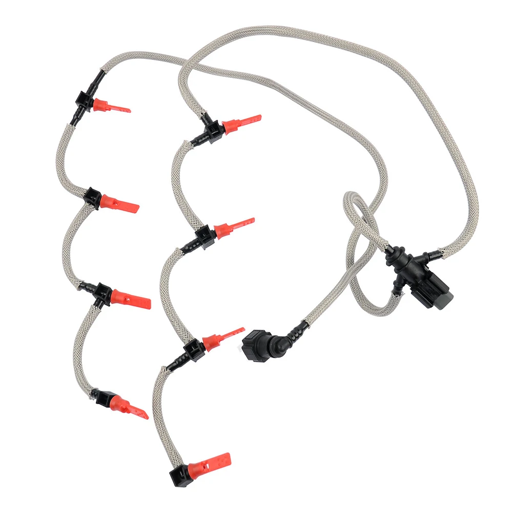 

Топливные трубки, труба для защиты от протекания 1423955, черные автомобильные аксессуары, топливный инжектор, пластиковая Замена для Land Rover, прочный