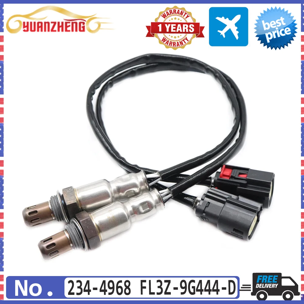 2 шт. ниже по потоку 234-4968 Φ Автомобильный датчик кислорода Lambda O2 для Ford FL3Z-9G444-D 5.L