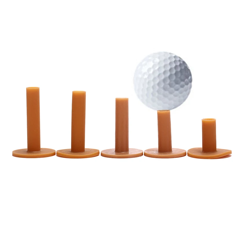 

1pcs Rubber Golf Tees Training Practice Home Driving Ranges Mats Practice 43/54/70/80/83mm Golf Accessories Ox Tenden Tee