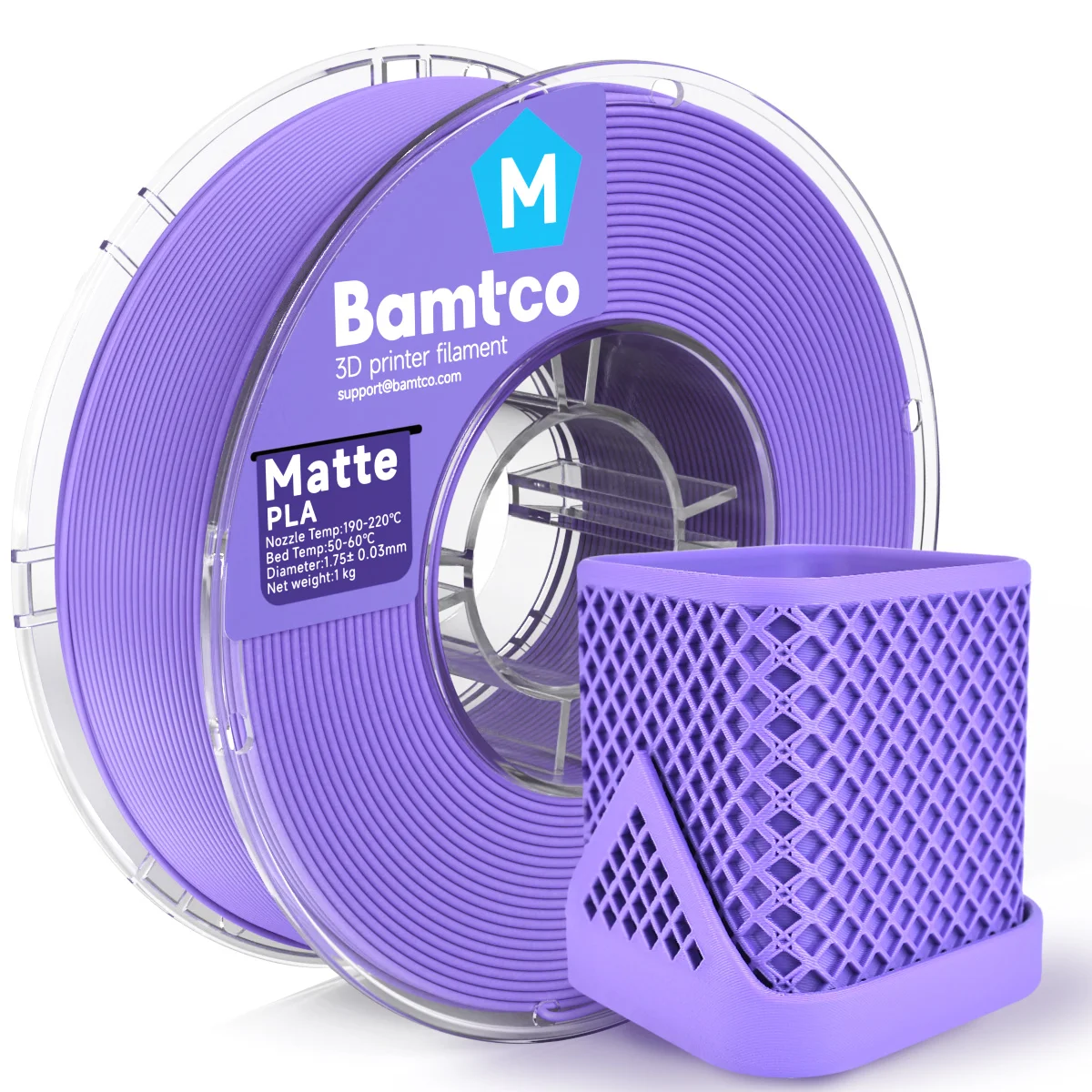 Матовая нить Bamtco PLA для 3D-принтера