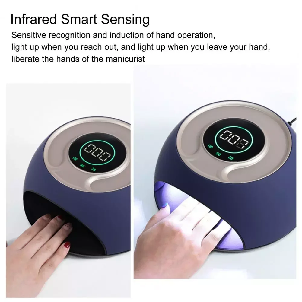 

NEW2023 Nail Lamp Smart Sensing Nail UV Lamp 42 LED Beads Nail Polish Gel Dryer UV Lamp