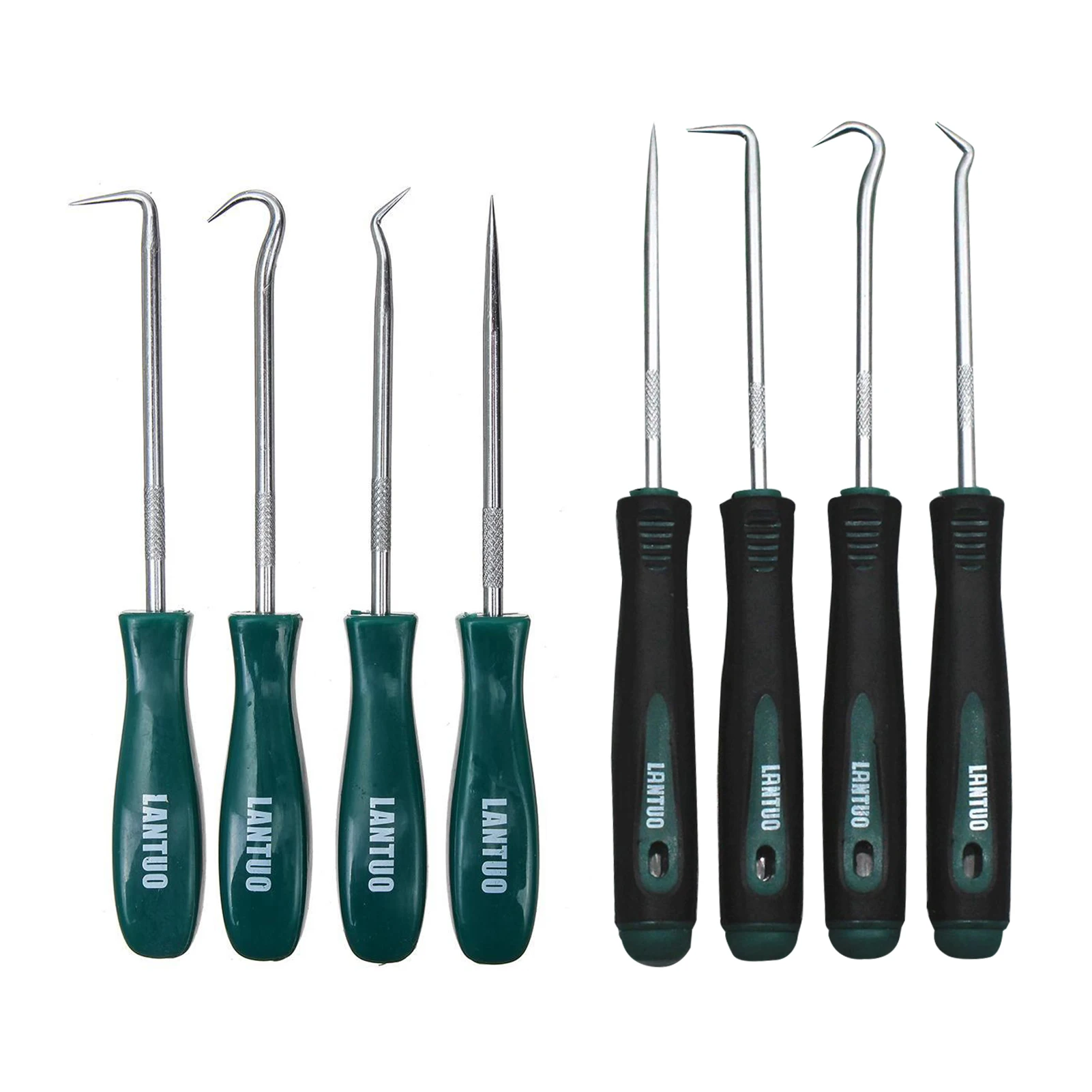 

Hook And Pick Set 4PCS Car Oil Seal Removal Tool Kit Precision Pick And Hook Set For Gasket Hoses O-Ring Universal Spanner