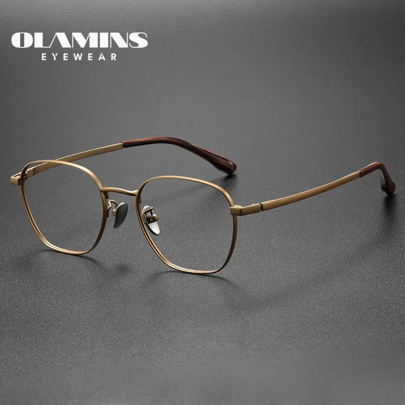 Очки OLAMINS новый стиль высокое качество Классическая Ретро оправа для очков
