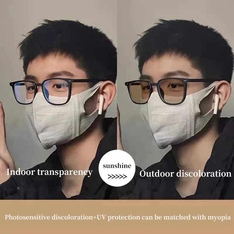 Модные Винтажные фотохромные очки с защитой от синего света женские круглые