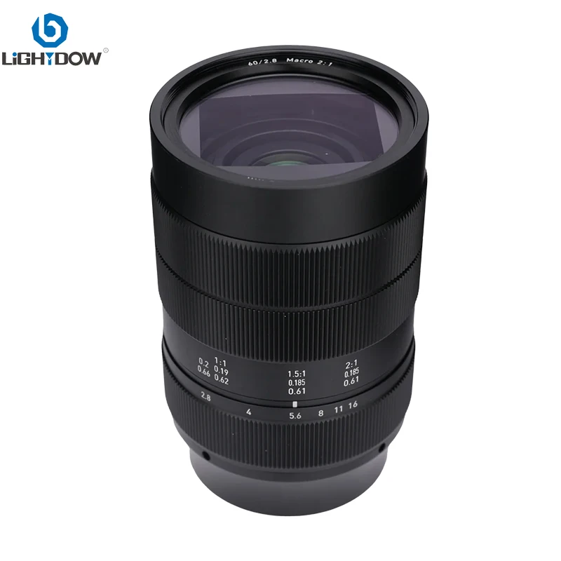 

Lightdow 60mm F2.8 Manual Focus Macro Lens 2:1 Magnification Camera Lens for Nikon Olympus Sony Mirrorless Cameras