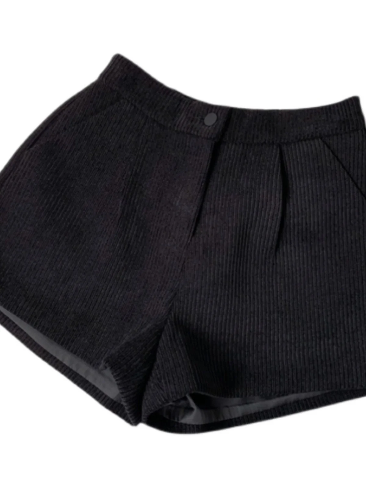 Plus Size Autumn and Winter Shorts Women Outer Wear Plus size Black Elastic Chubby Girl Casual Fashion Loose Slimming ...