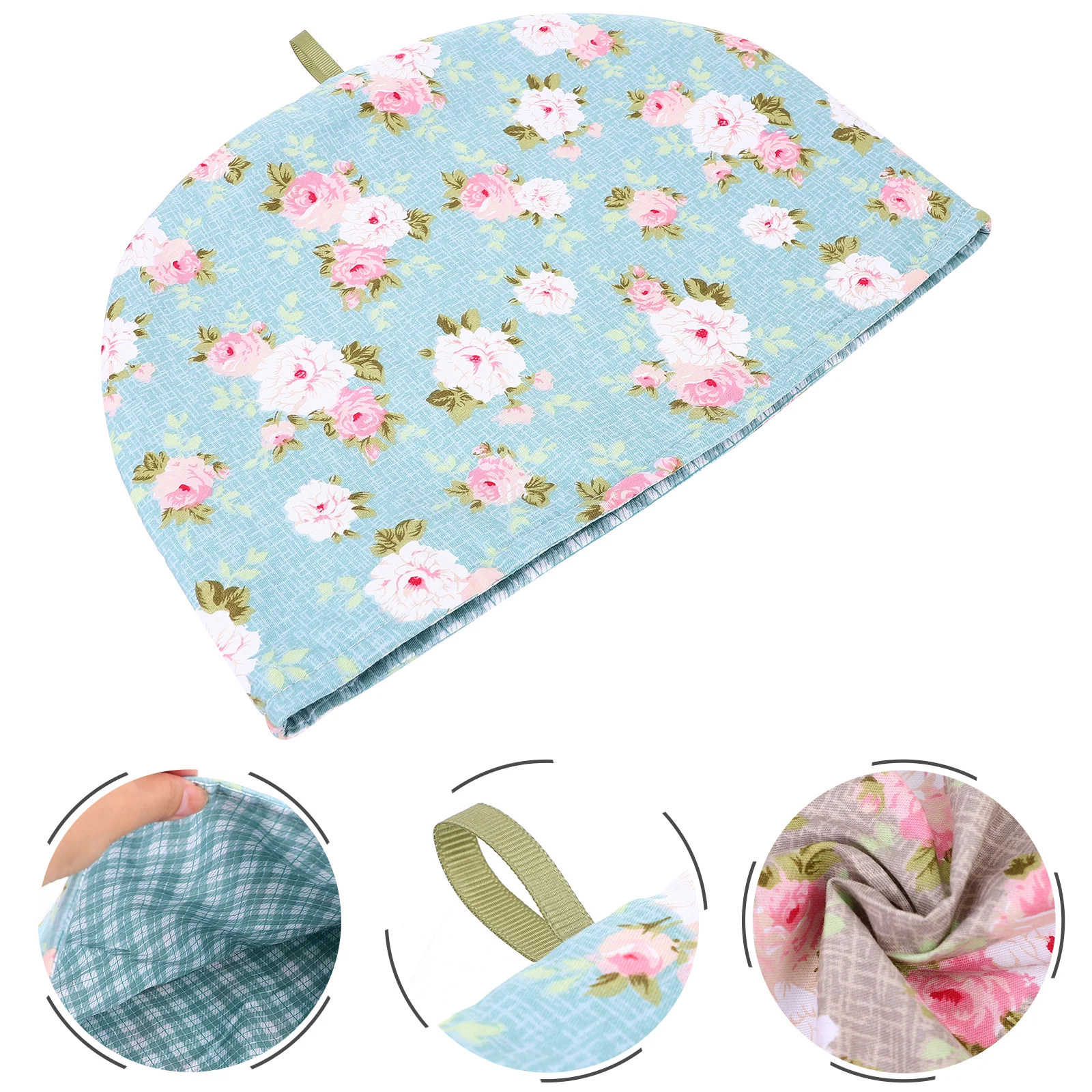 

Tea Cover Teapot Cozy Cosy Warmer Kettle Pot Decorative Insulated Warm Coffee Kitchen Vintage Protector Printed Hot Cotton
