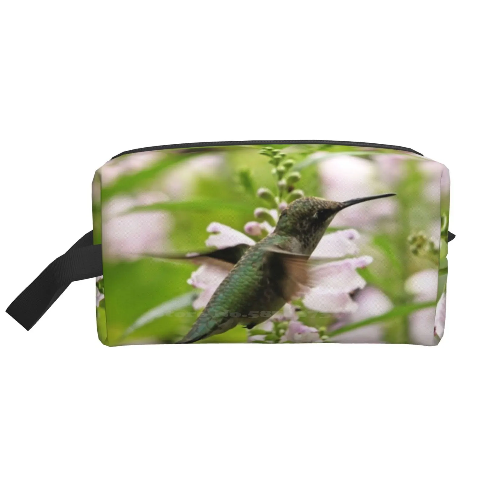 

Сумочка для Хранения Туалетных принадлежностей в желаемом саду, багажное полотенце, макияж, колибри, рубин, колибри, горло