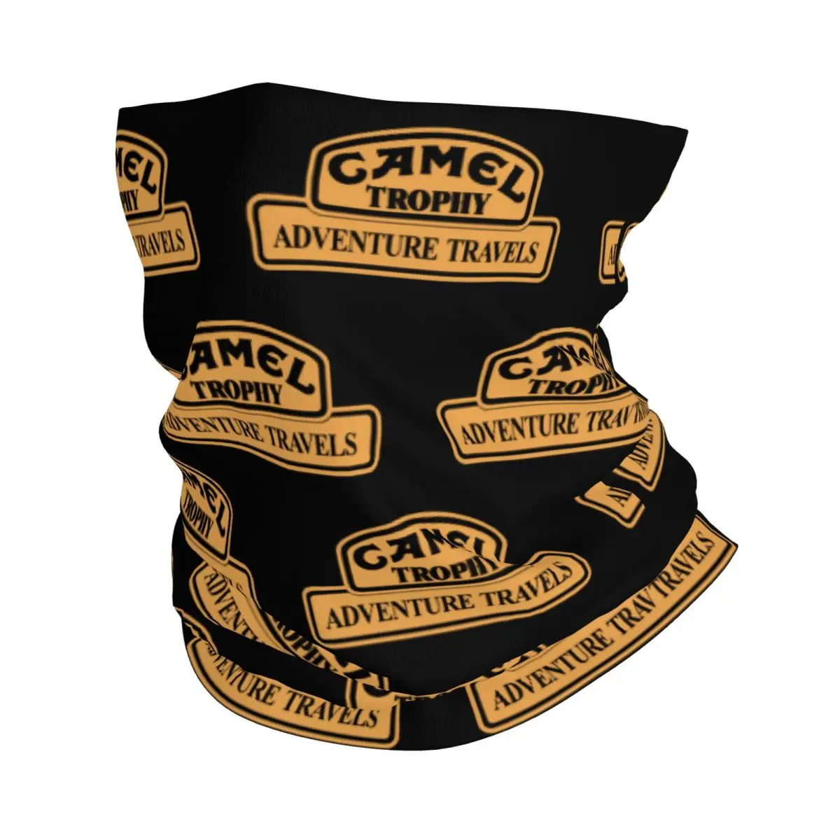 Camel Trophy Racing Bandana Neck Gaiter Printed Wrap Scarf Multifunctional Face Mask Hiking Unisex Adult All Season