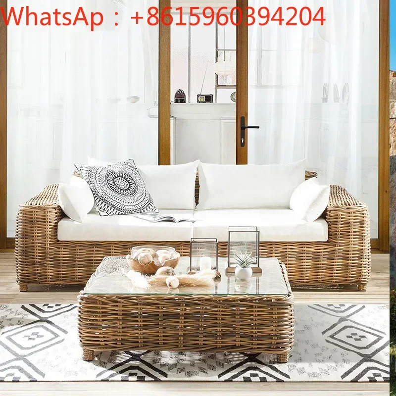 Уличный диван терраса досуг водонепроницаемый солнцезащитный крем вилла