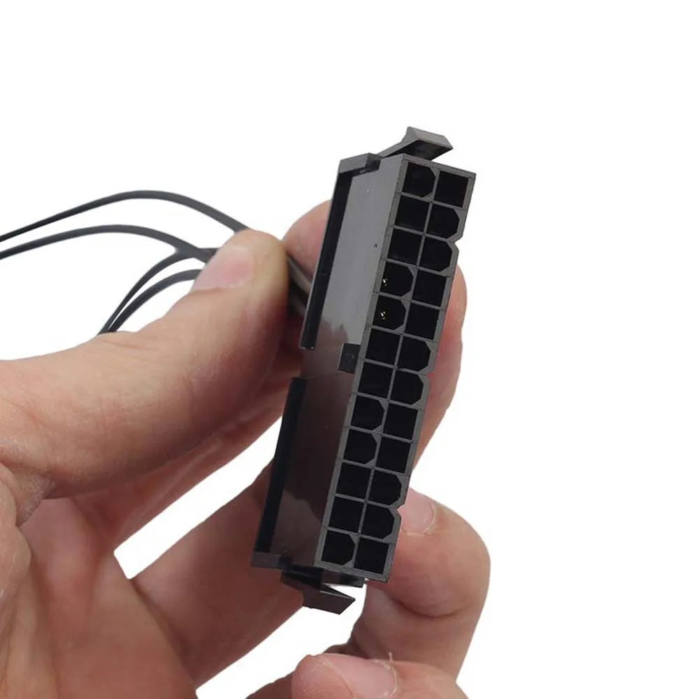 

Extension Adapter ATX Power Supply Sync Starter Three PSU Dual PSU Extension Cable 24Pin Power Supply Synchronizer