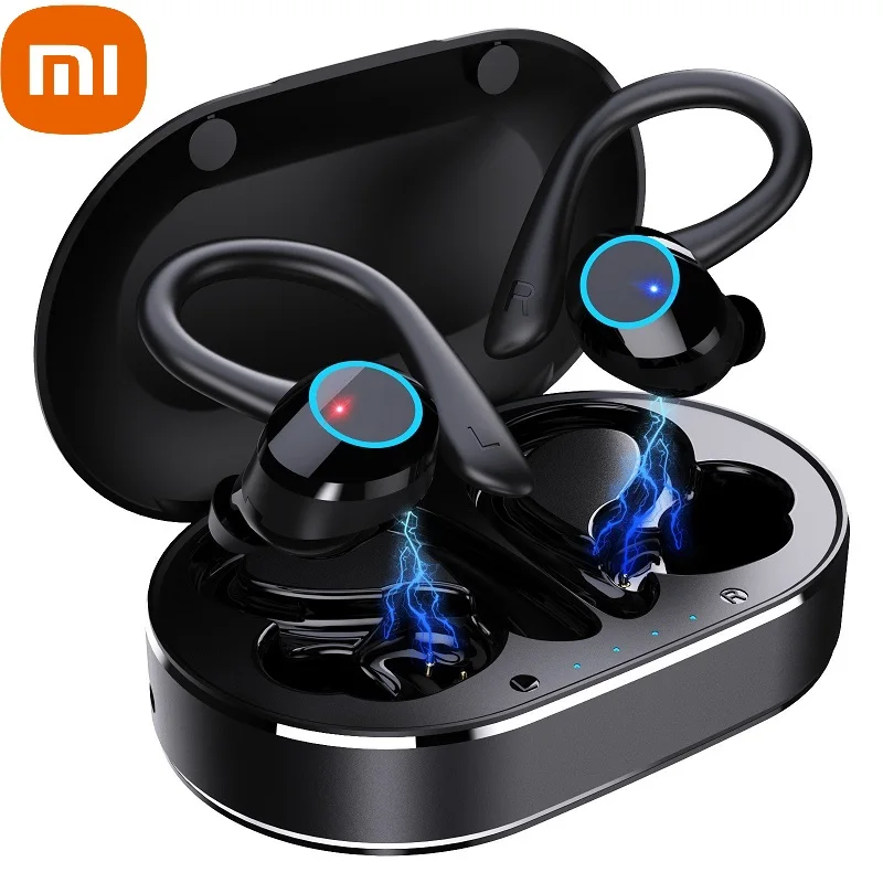 

Беспроводные наушники XIAOMI 5,0, водонепроницаемые Bluetooth наушники с сенсорным управлением, Hi-Fi 9D стерео наушники с басами, гарнитура с микрофон...