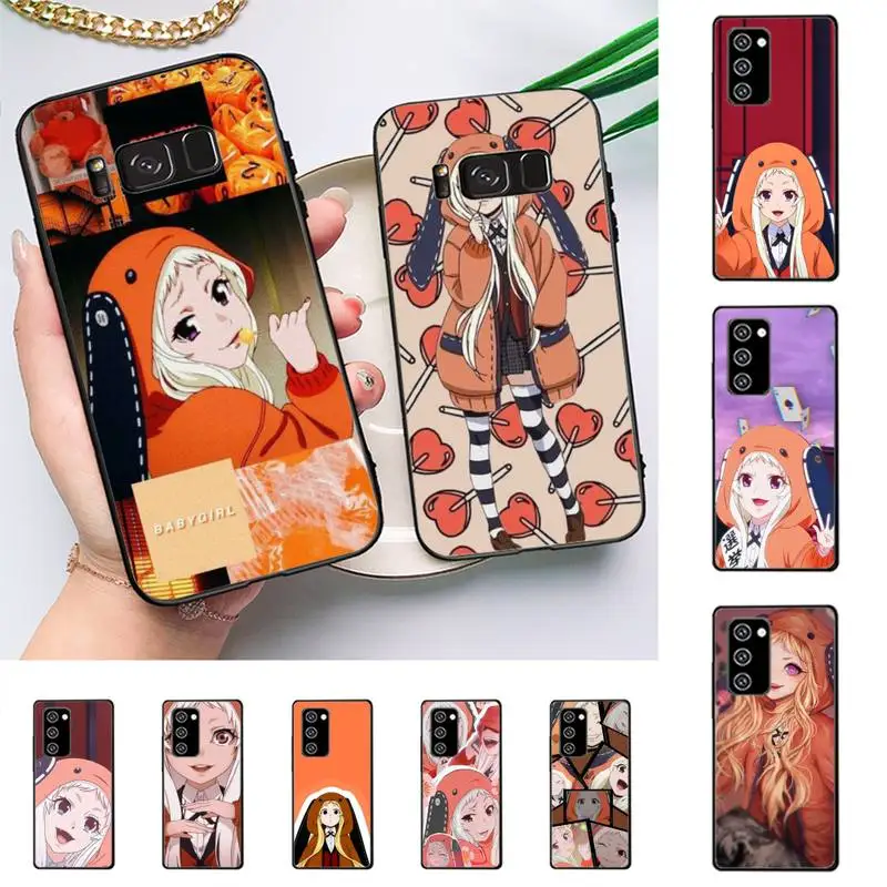 

YNDFCNB Crazy Excitement anime Kakegurui Runa Phone Case for Redmi 8 9 9A for Samsung J5 J6 Note9 for Huawei NOVA3E Mate