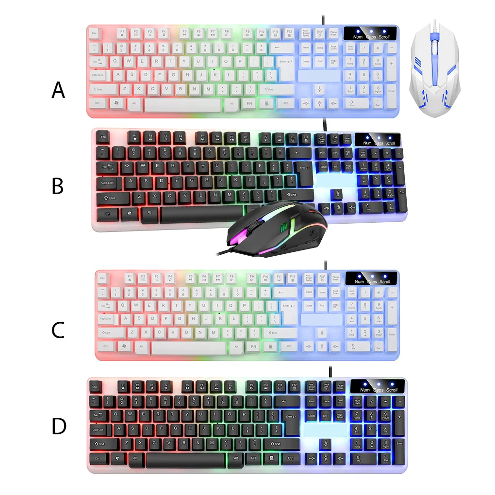 

Клавиатура игровая Механическая Проводная, 104 клавиш, USB