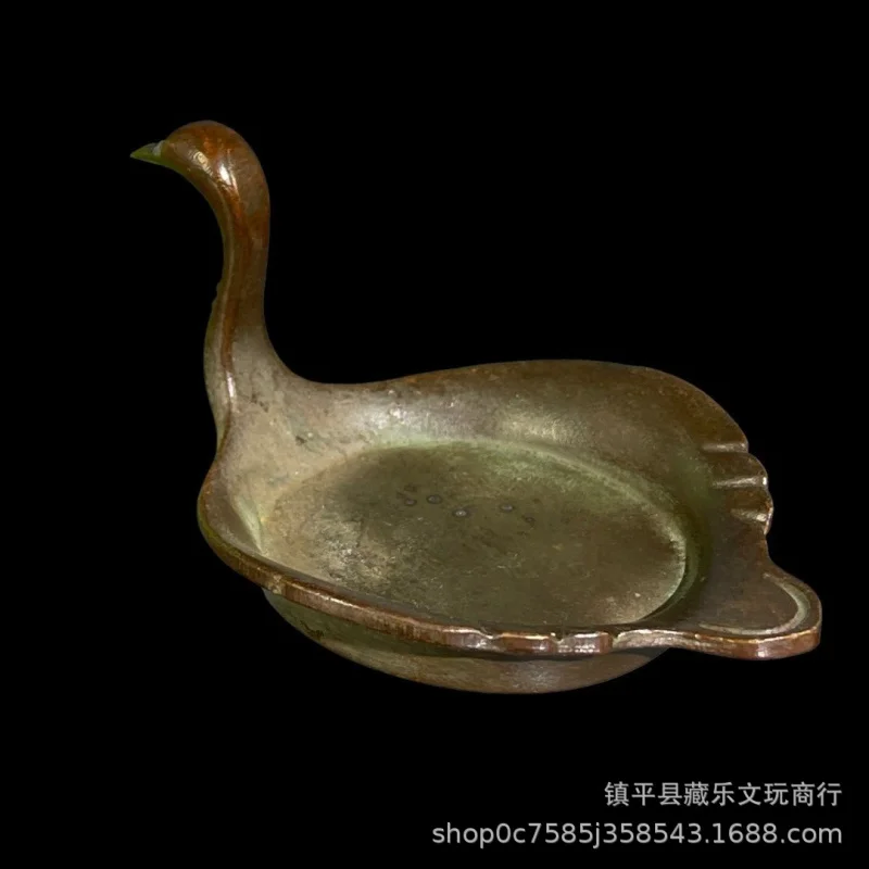 Антикварная оптовая продажа кисть для письма Маленький лебедь шайба держатель