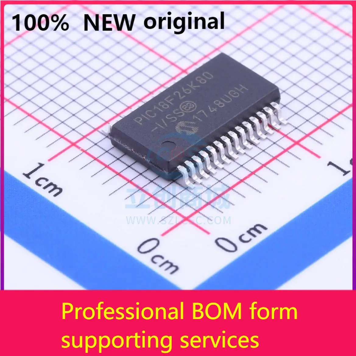 

PIC18F26K80-I/SS PIC18F26K80-I/SSNew original IC chip 100% original