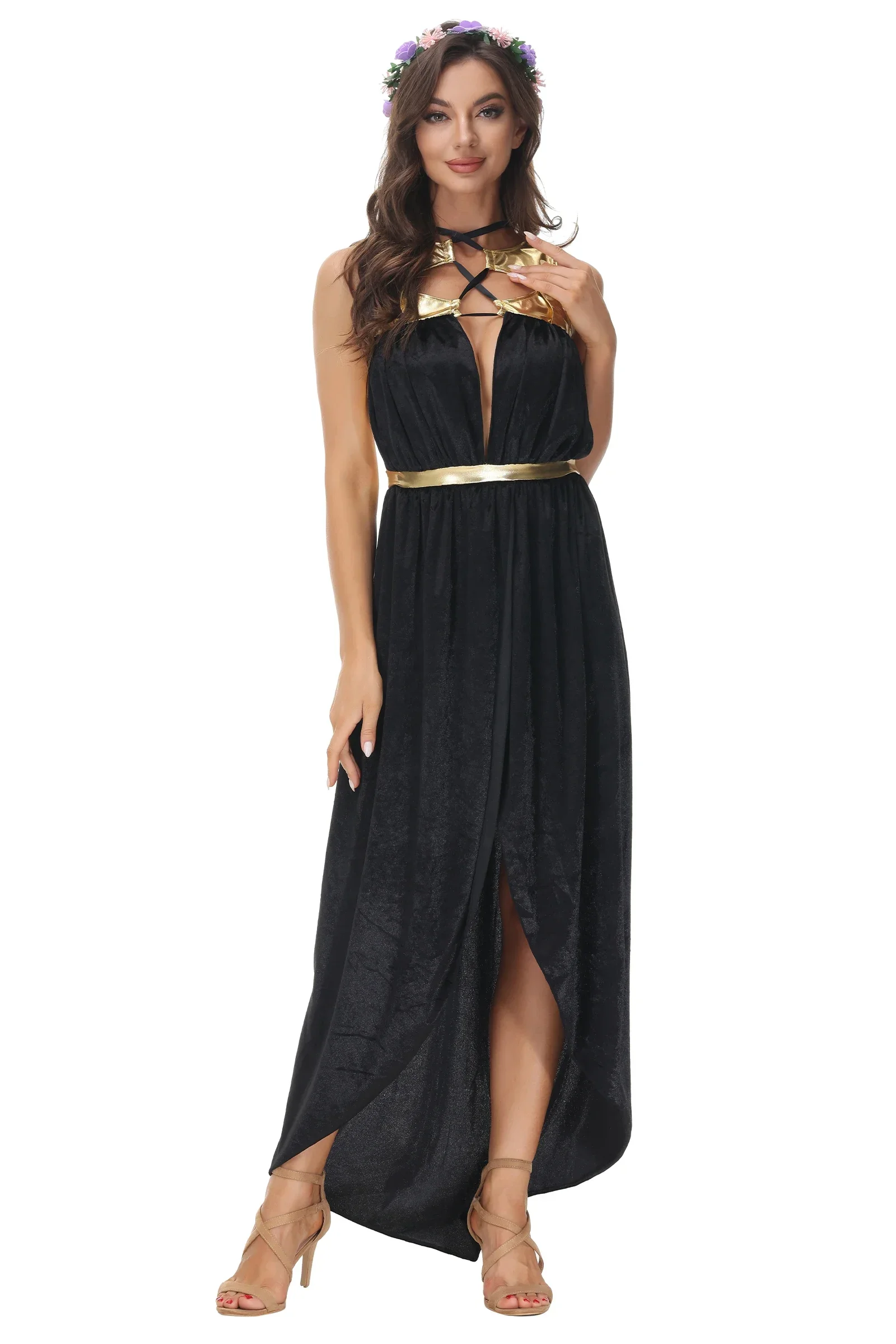 Женский классический костюм принцессы средневековая модель платье греческой