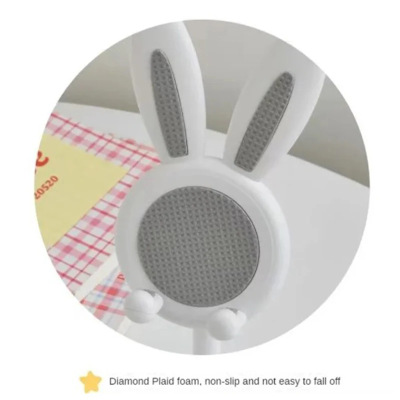 Розовый Держатель Для Телефона С Милым Кроликом И Мультяшным Рисунком