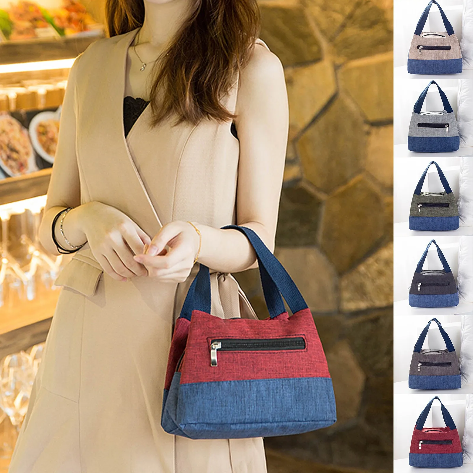 

Mens Classic Messenger Bag Worker's Box Bag Office Bag Tote Tote Canvas Bag Bag Bento Lunch Messenger Bags Bags for Women