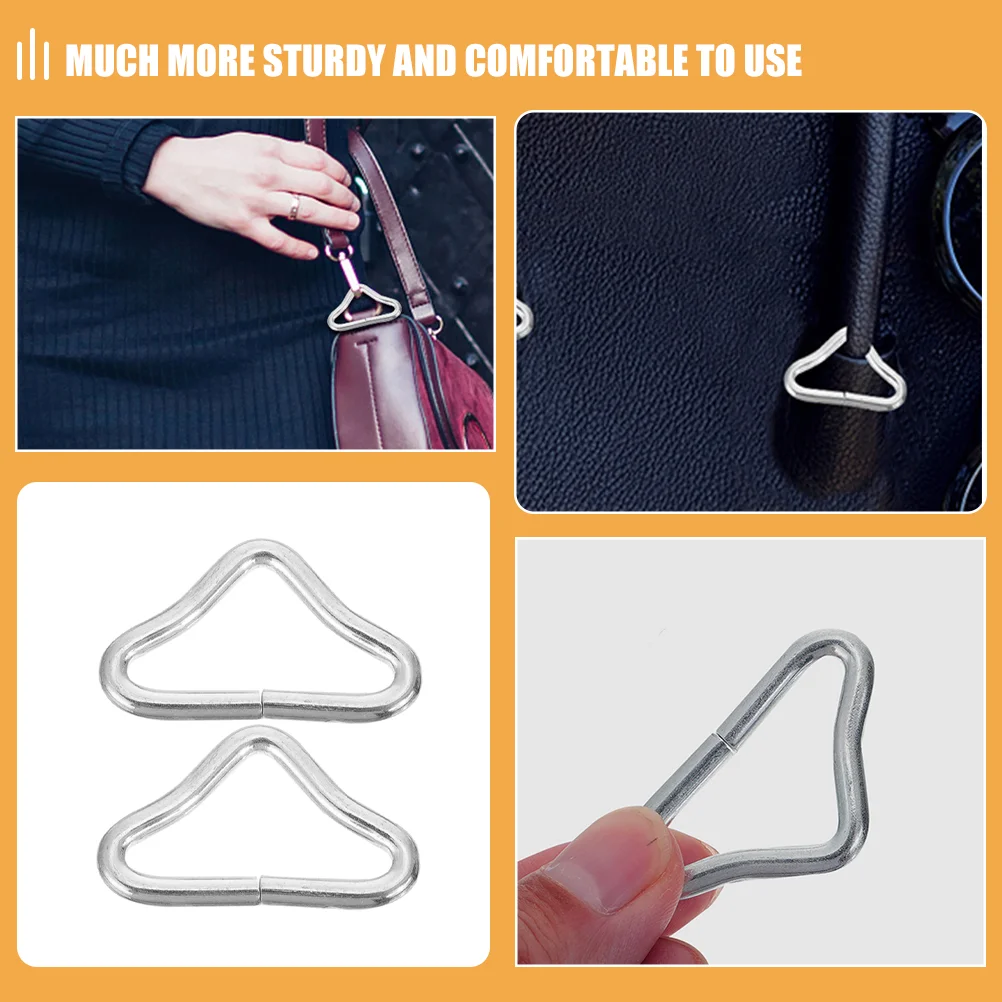 50 шт. кольца для батута накладные пряжки детей треугольные детали из