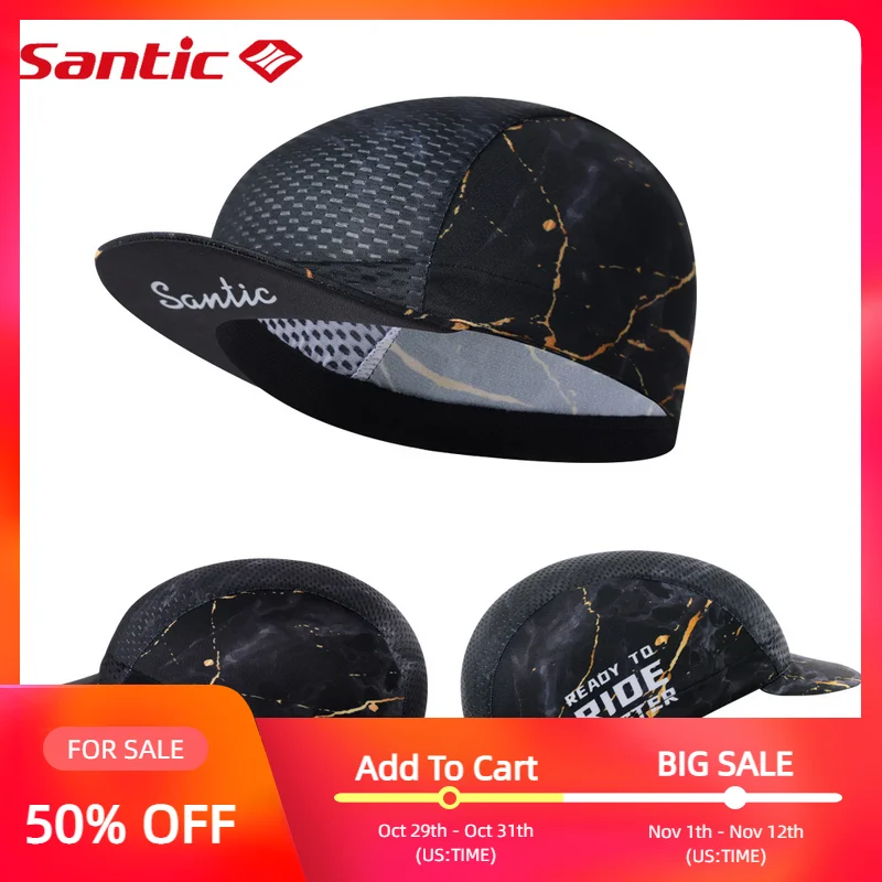 

Santic New Cycling Caps Outdoor Sports Cycling Cap Bicycle Cycling Riding Hat Equipment 1P101H