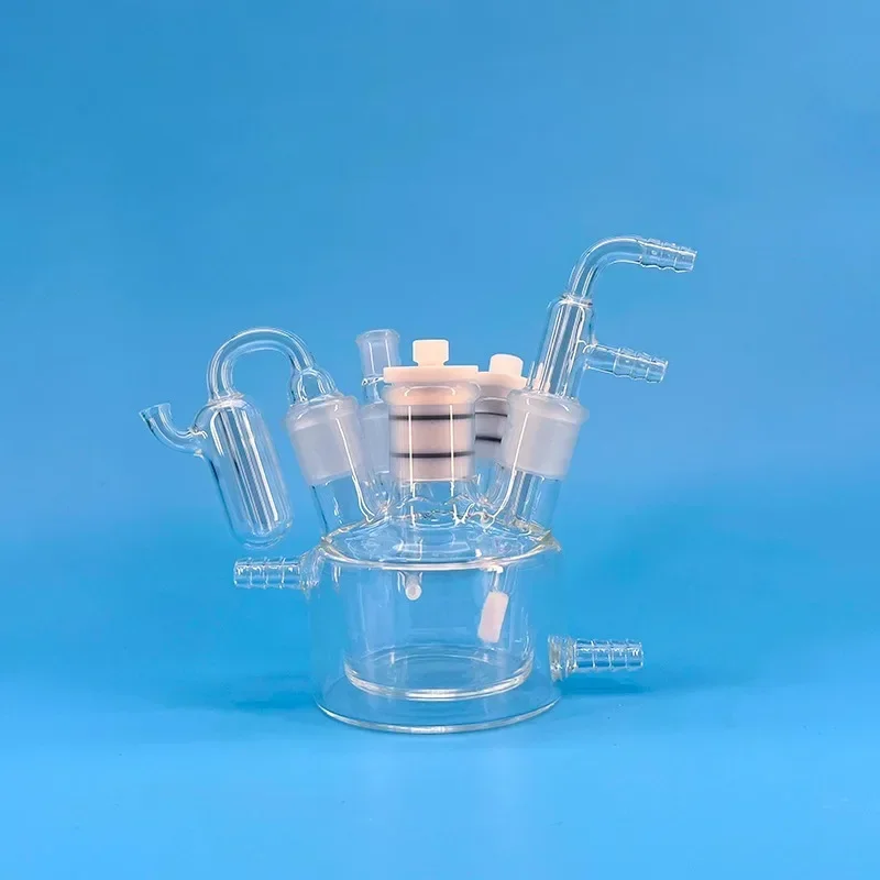 Герметичная электролитическая ячейка с пятью портами