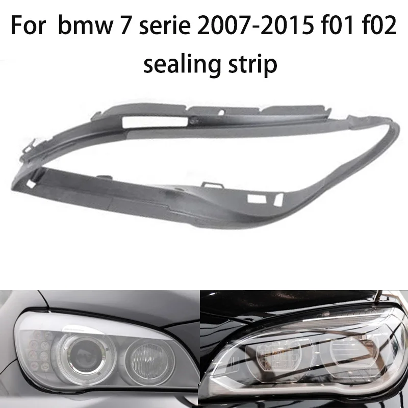 

Уплотнения налобного фонаря для BMW серий 7 F01 F02 2007-2015, водонепроницаемые уплотнения 63117225237 63117225238, Уплотнители налобного фонаря, прокладка фары