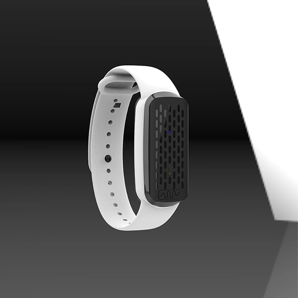 Наружный Отпугиватель комаров ультразвуковой браслет USB зарядка умные ...