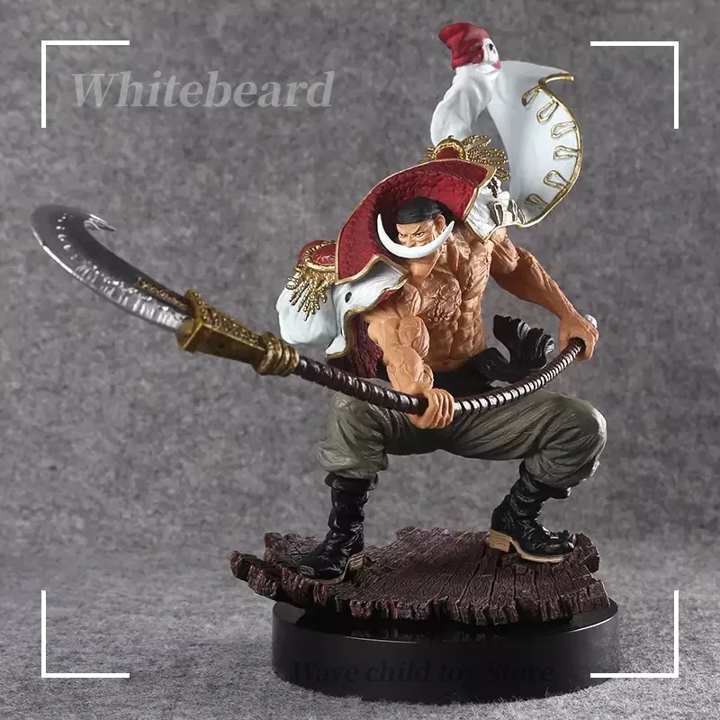 

One Piece Action Figure Four Emperors Yonko Whitebeard Edward·Newgate 1/7 PVC Onepiece SCultures the TAG team Anime Figure Toys