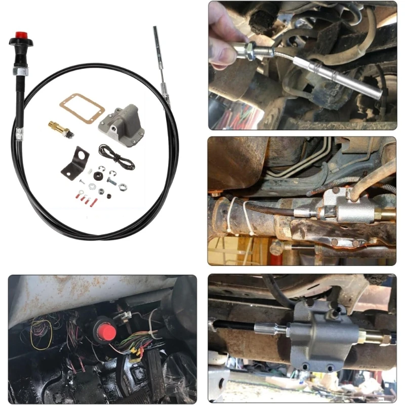 

Axles Disconnect Experience Enhanced Vehicle PerformancesDurable for XJ MJ YJ 1984-1995 4x4PosiLok PSL900 Conversion