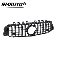 gloss black w177 gt r style grille car front bumper grille grill for mercedes for benz w177 a250 a200 a45 for amg 2019 2021
