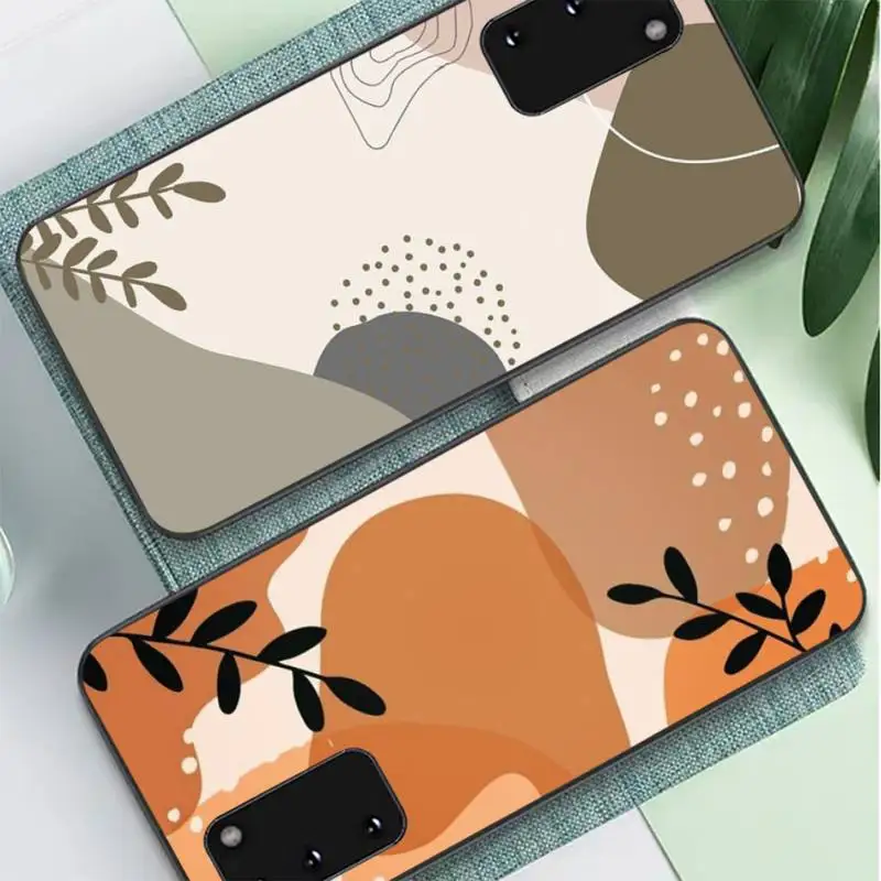 

Abstract Plants Phone Case for Samsung S10 21 20 9 8 plus lite S20 UlTRA 7edge