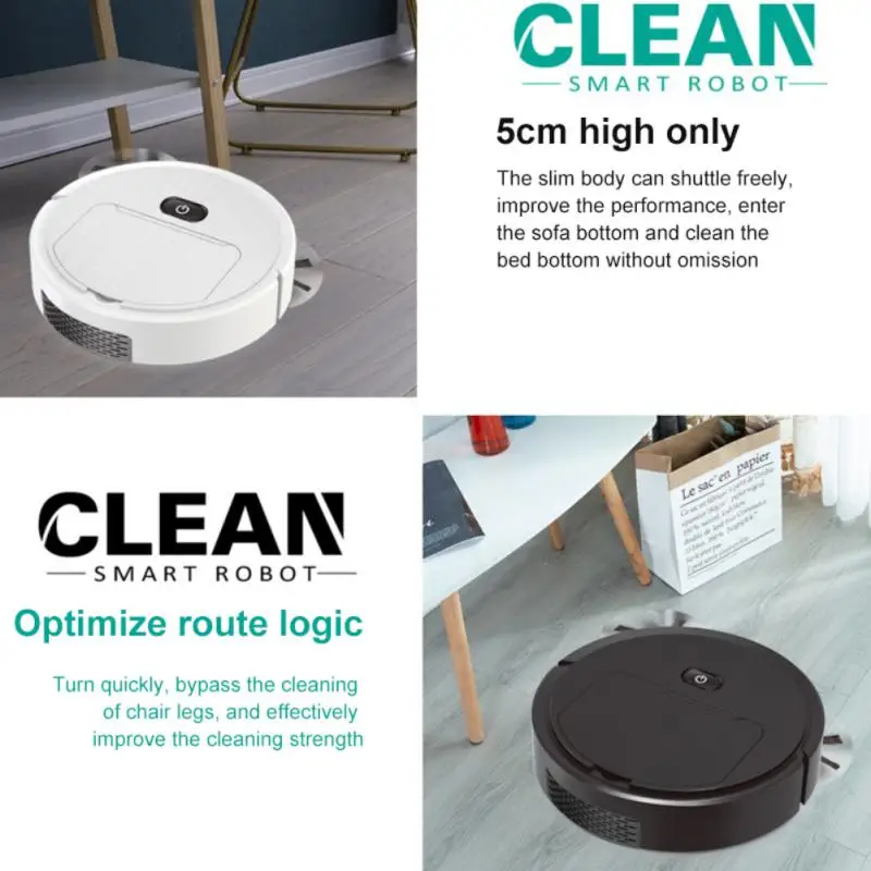 

Smart Robot Vacuum Cleaner Lazy Household Sweeping Machine Automatic Cleaning Appliances Electric Sweeper Wet Mopping Floors